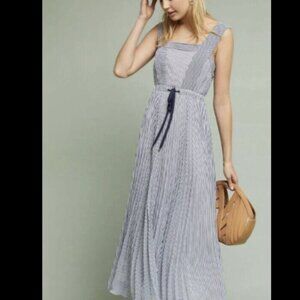 Anthropologie Maeve Darcy Striped Maxi Dress